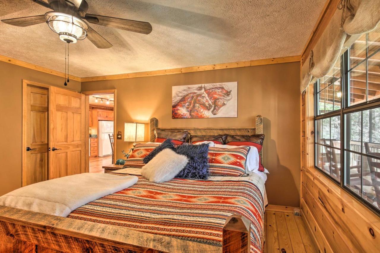 Luxe Fightingtown Creek Cabin 2 King Suites And Spa Epworth Eksteriør bilde