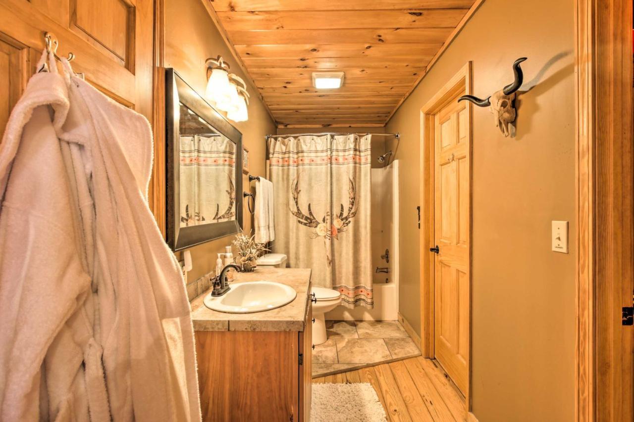 Luxe Fightingtown Creek Cabin 2 King Suites And Spa Epworth Eksteriør bilde