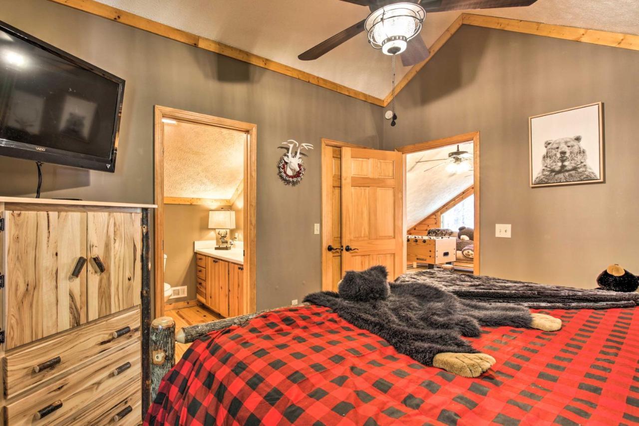 Luxe Fightingtown Creek Cabin 2 King Suites And Spa Epworth Eksteriør bilde