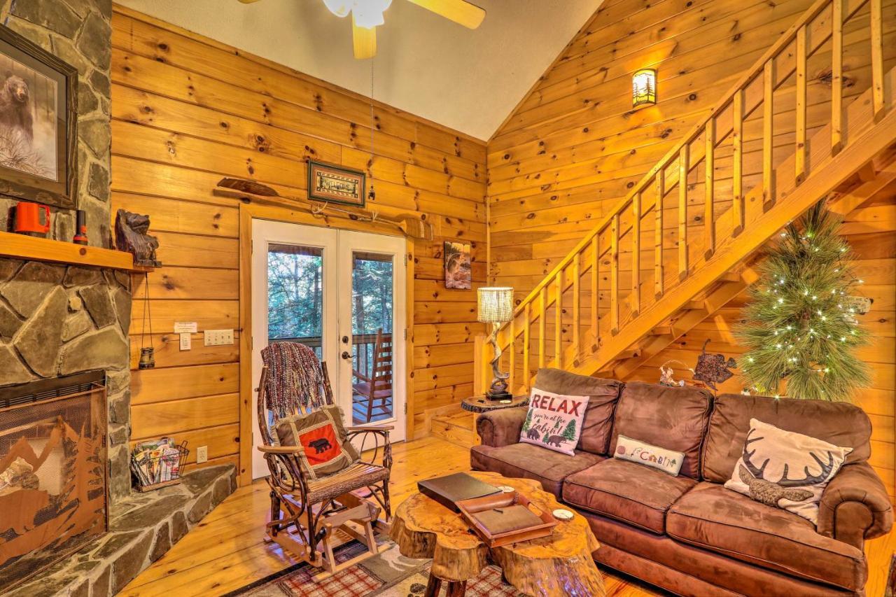 Luxe Fightingtown Creek Cabin 2 King Suites And Spa Epworth Eksteriør bilde