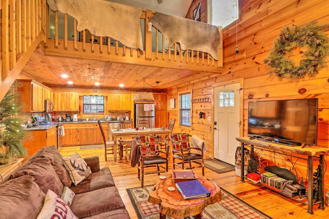Luxe Fightingtown Creek Cabin 2 King Suites And Spa Epworth Eksteriør bilde